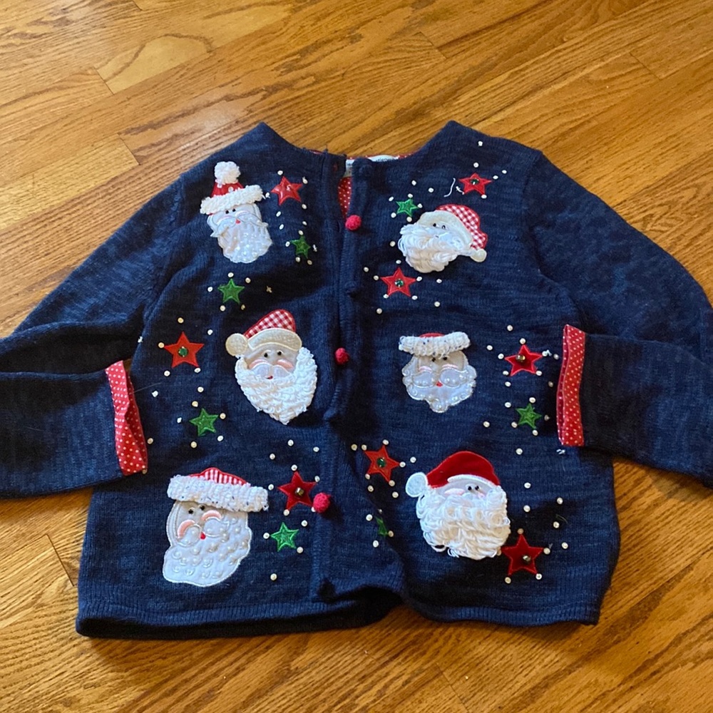 Sweater by Tiara International Christmas Collection, size XL.